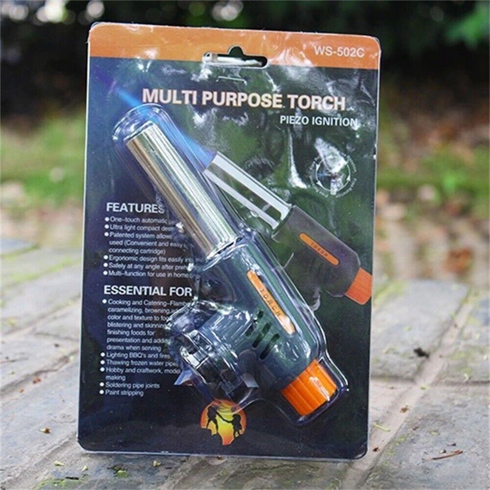 Outdoor Igniters Portable Multifunctional Flamethrower Barbecue Ignition Gun