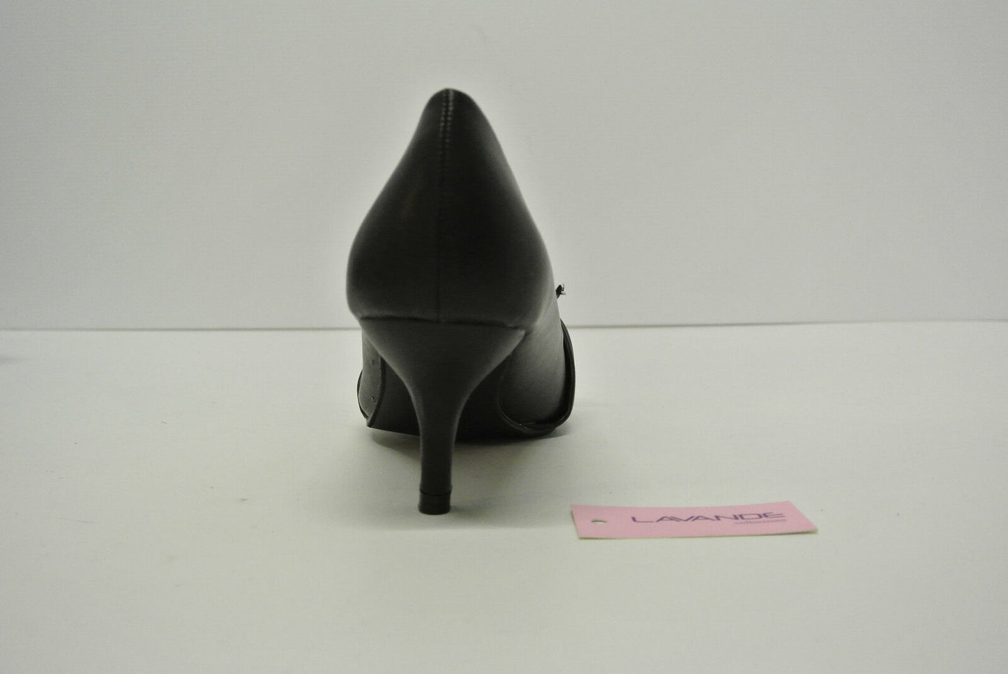 New women ladies low mid heel pumps pointed toe court work office shoes