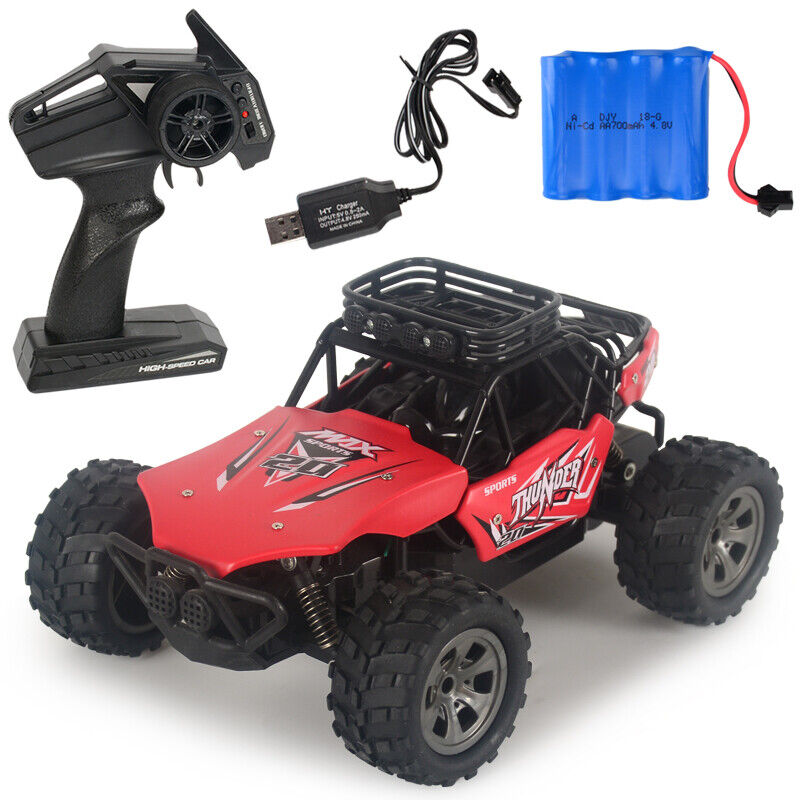 RC Car Racing Toy Remote Control 1/18 Big Foot off Road Monster Truck Toy Gift
