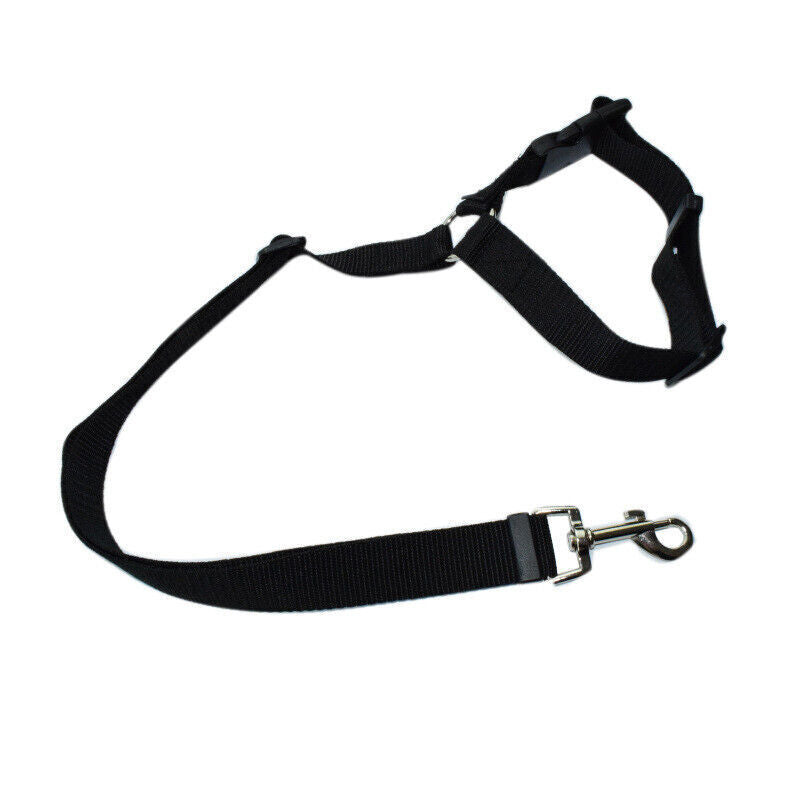 Nylon Adjustable Pet Dog Safety Seat Belt Harness Lead Vehicle Clip Travel Leash