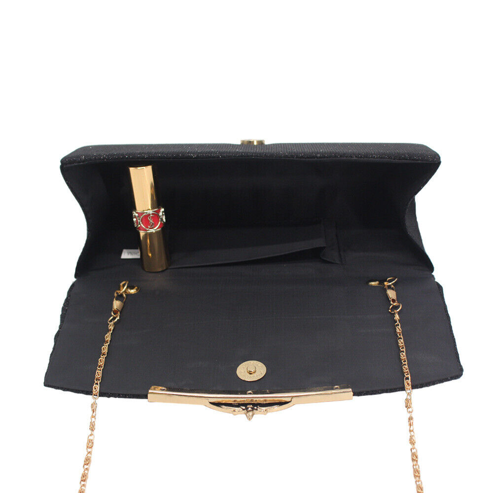 Women Evening Bag Clutch Wedding Party Shoulder Bag Ladies Chain Crossbody Bags