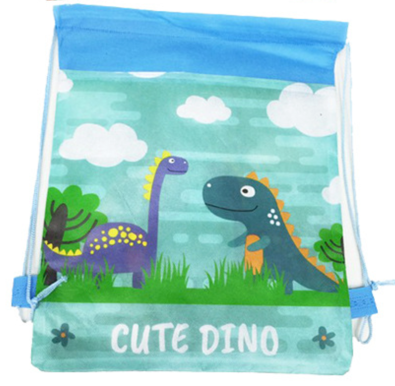 NEW Cartoon Drawstring Bag Library Girls Boys School Bag children kids Backpack