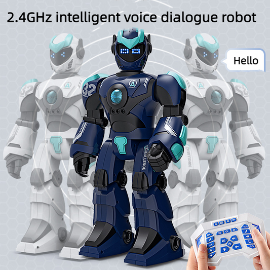 2.4GHz Kid Toys Charge Remote Control Intelligent Gesture Voice Electric Robot