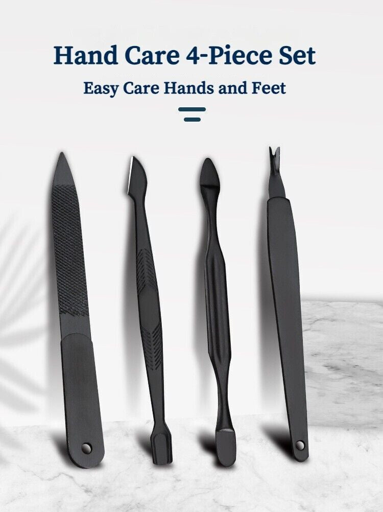 7/10/12/16/18 Pieces Professional Manicure & Pedicure Kit Nail Care Travel Grooming Set Home Use