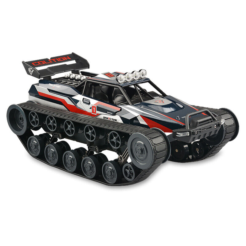 4WD High Speed RC Spray Tank Remote Control Toy Drift Tank Car Crawler Vehicle