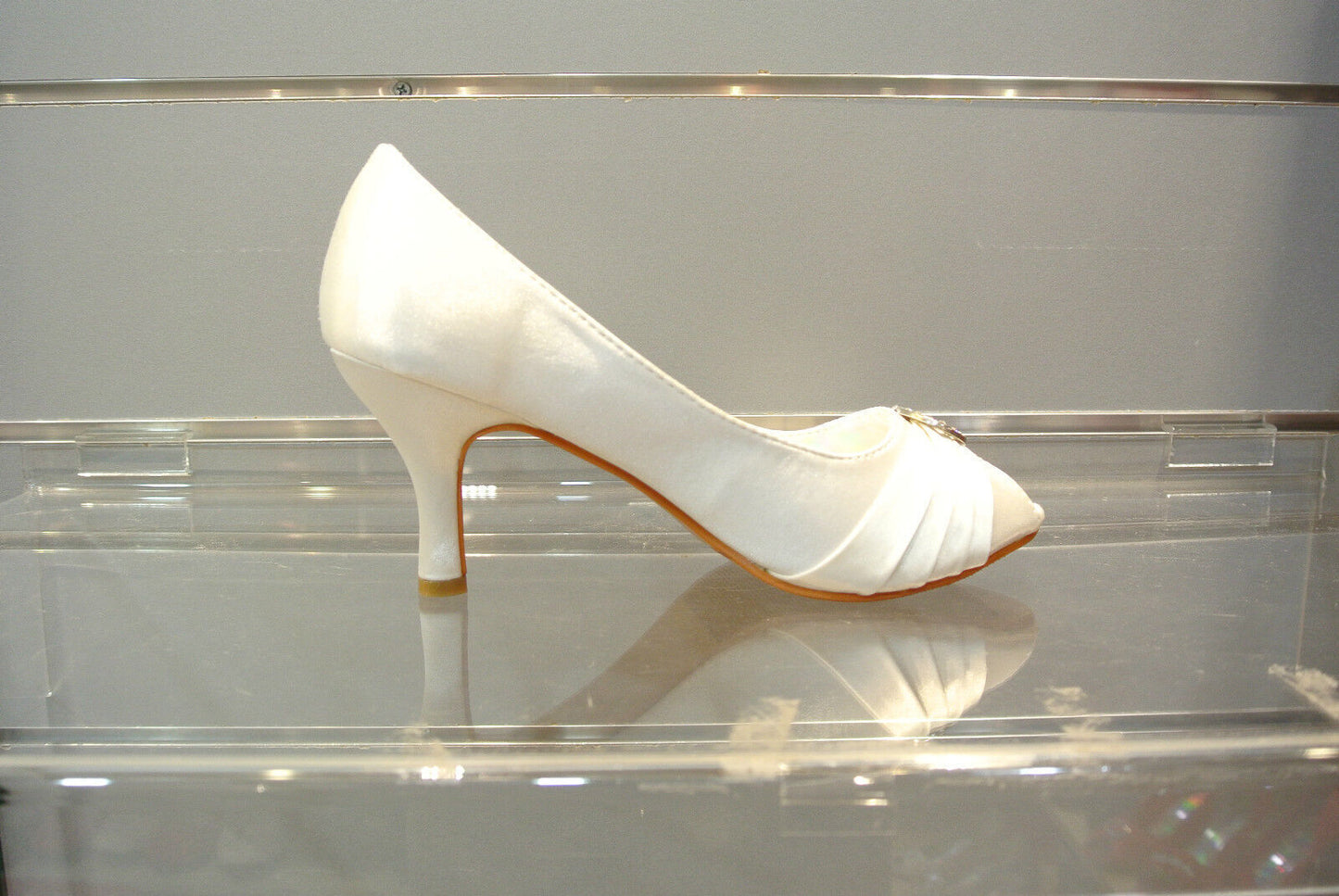 Fashion New Quality Women Shining Diamante Evening Wedding Ball High Heel Shoes