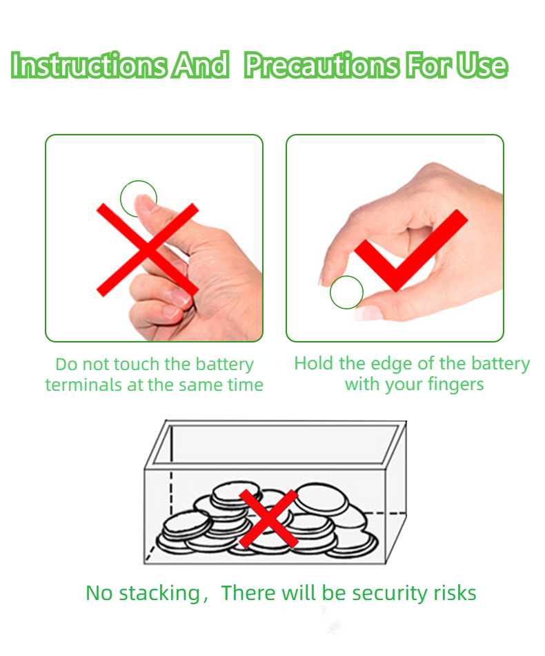 New 3V Button Battery For Car Key Remote Control Candle Light Battery CR2032