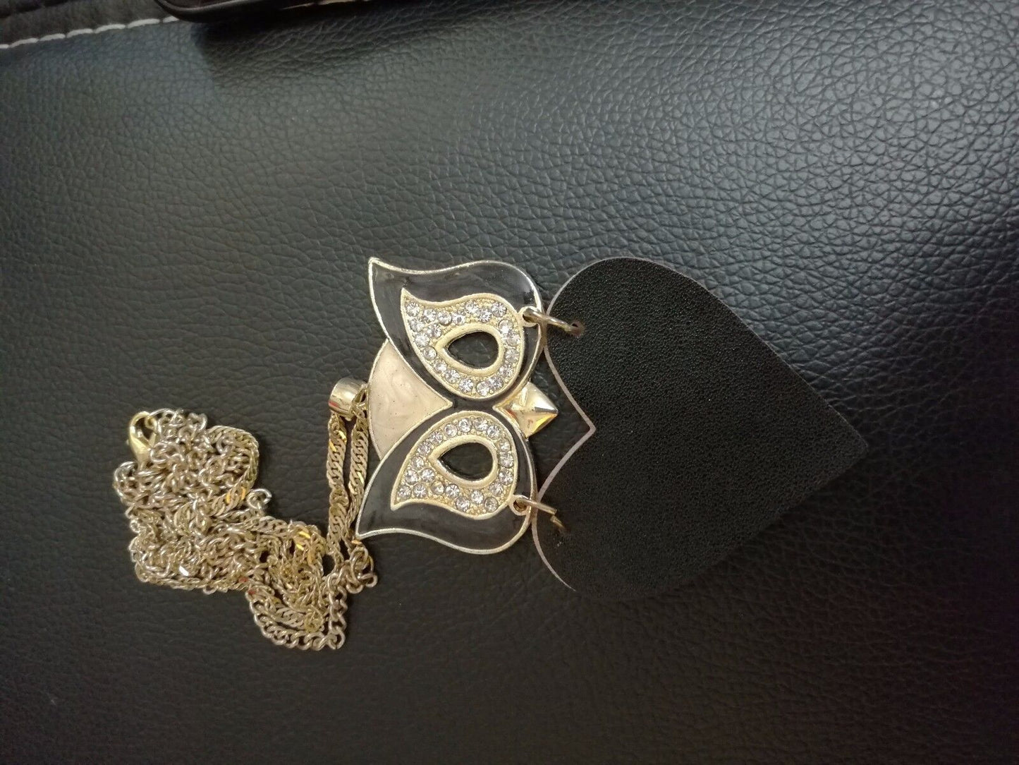 New Women Rhinestone Chain Crystal Necklace Pendant Lady's Fashion Jewelry OWL