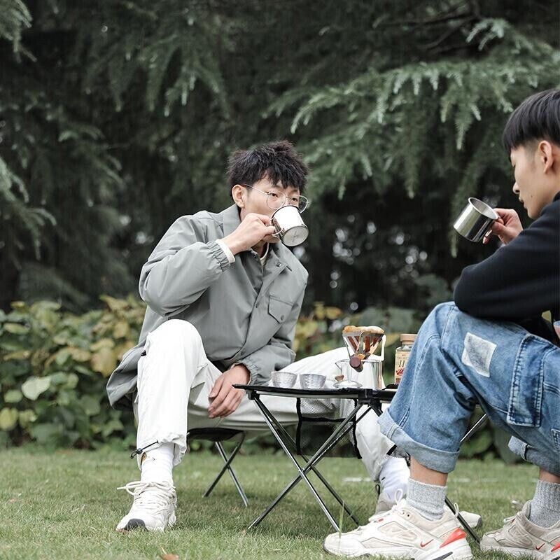 Outdoor Camping Portable Stainless Funnel Coffee Filte CupCoffee Drip Holder