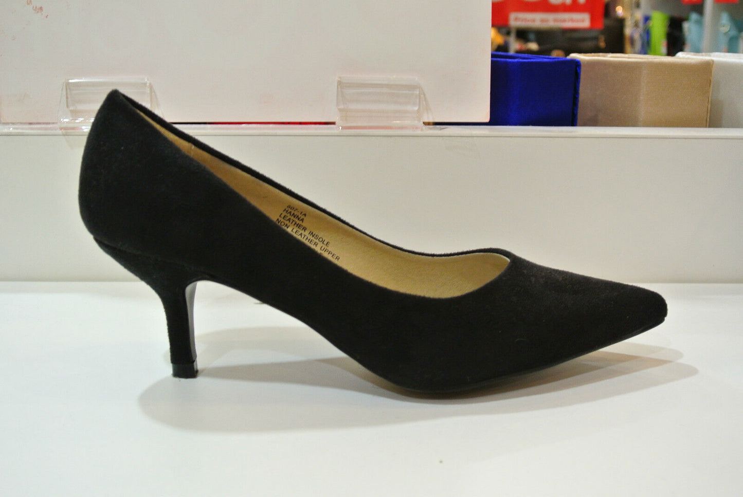 Fashion Classic Mid Heel Pumps Toe Court Work Office Women Ladys Shoes Patent