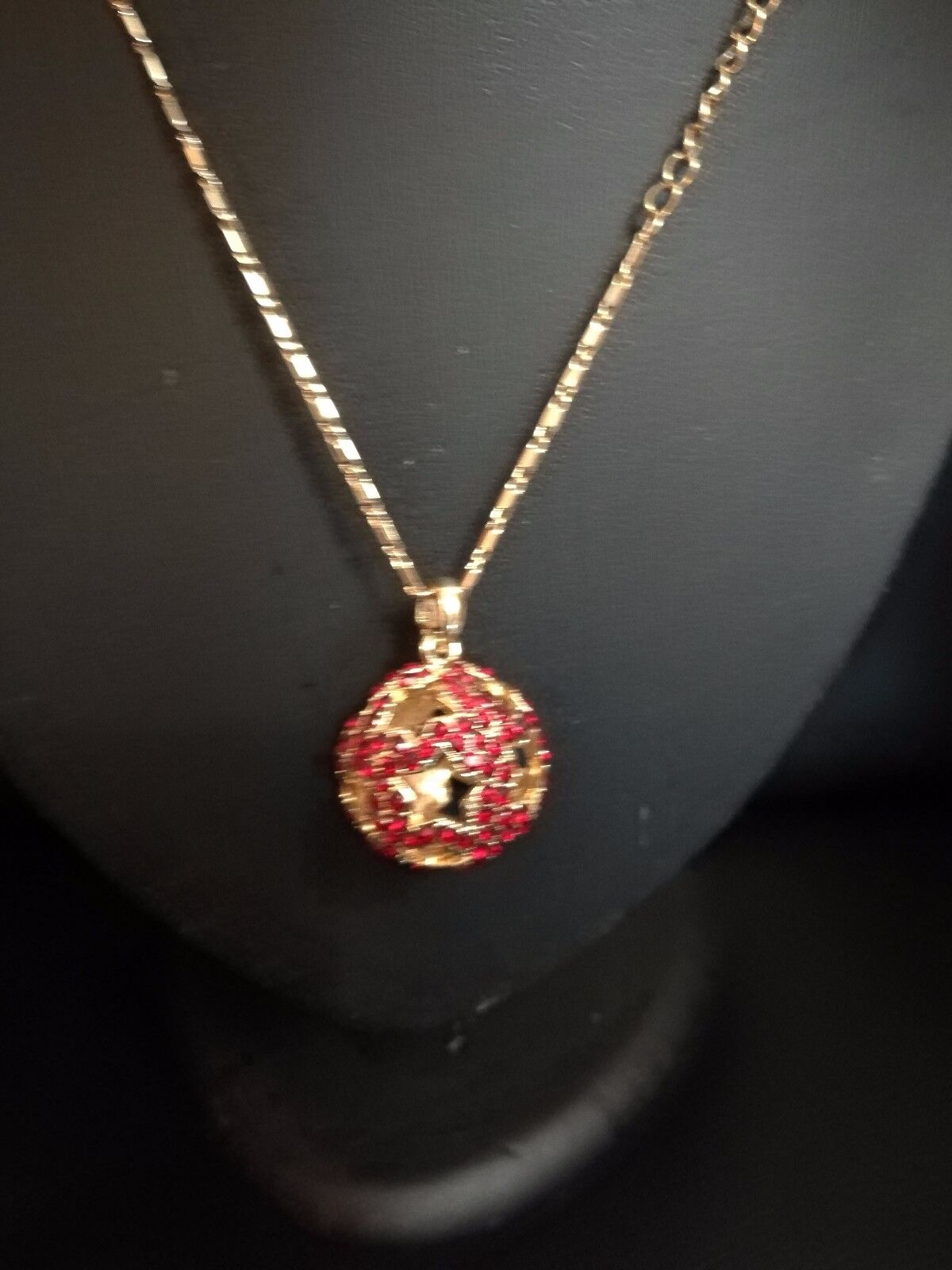 New Women Rhinestone Chain Crystal Necklace Pendant Lady's Fashion Jewelry