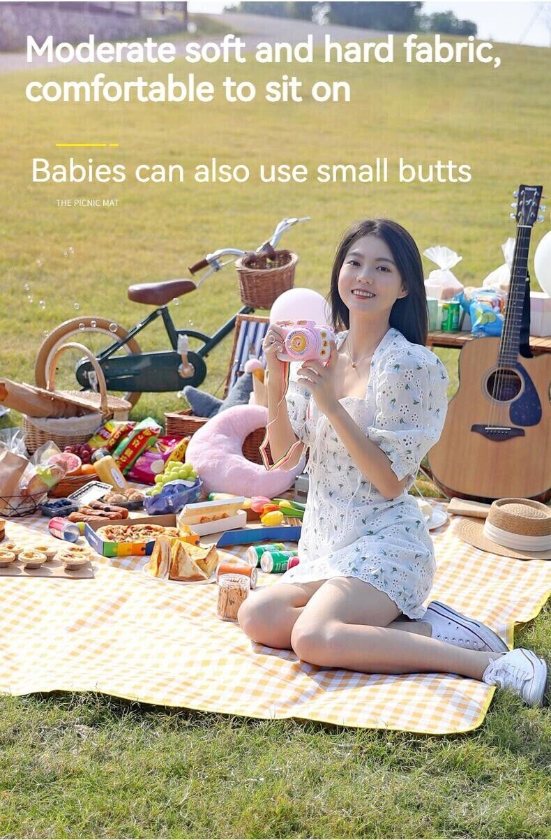 Outdoor Thickened Waterproof Portable Foldable Lawn Park Beach Party Picnic Mat