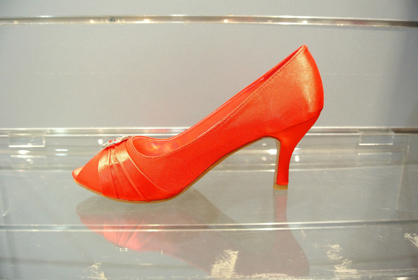 Fashion New Quality Women Shining Diamante Evening Wedding Ball High Heel Shoes
