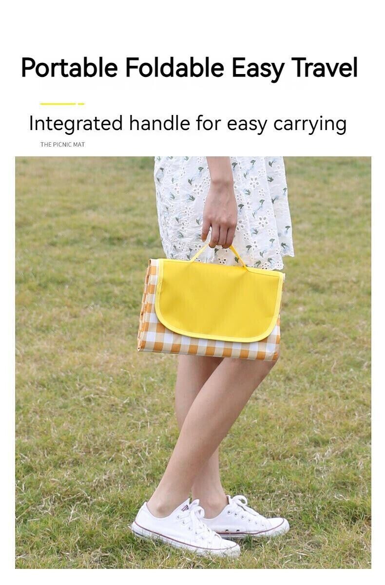 Outdoor Thickened Waterproof Portable Foldable Lawn Park Beach Party Picnic Mat