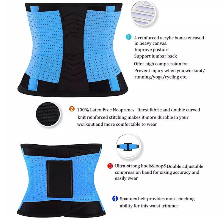 Unisex Shaping Belt Sport Abdominal Belt Fitness Girdle Postpartum Waist Support