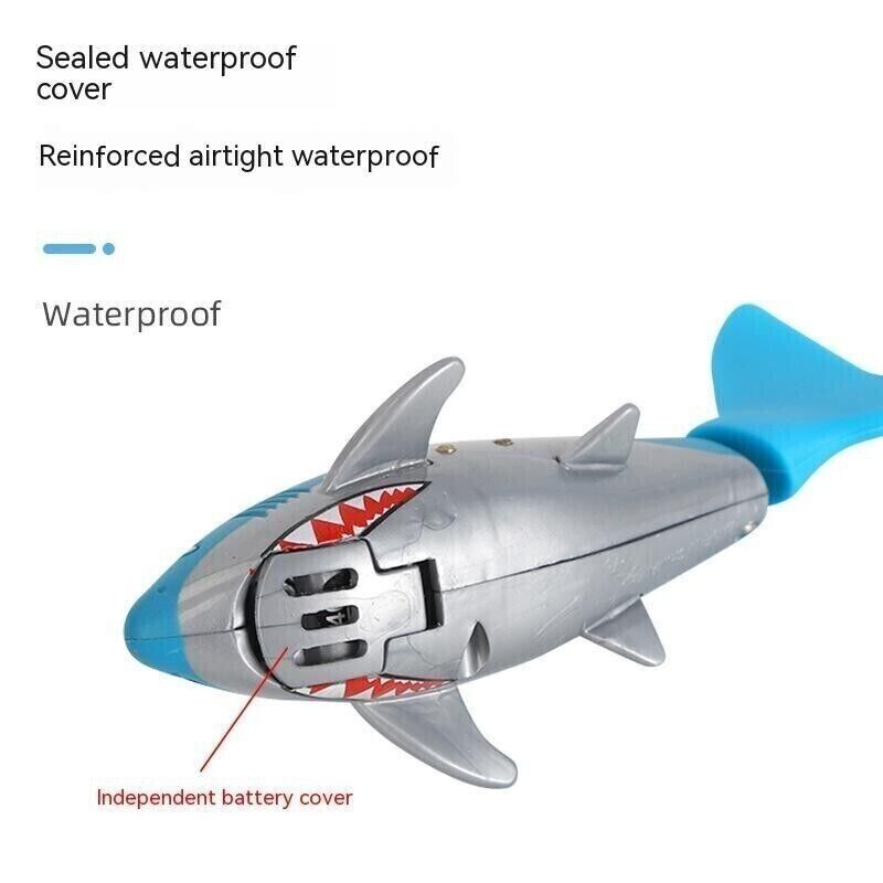 Mini Remote Control Boat Shark Dive Fish Sightsee Submarine Children Toy Gift