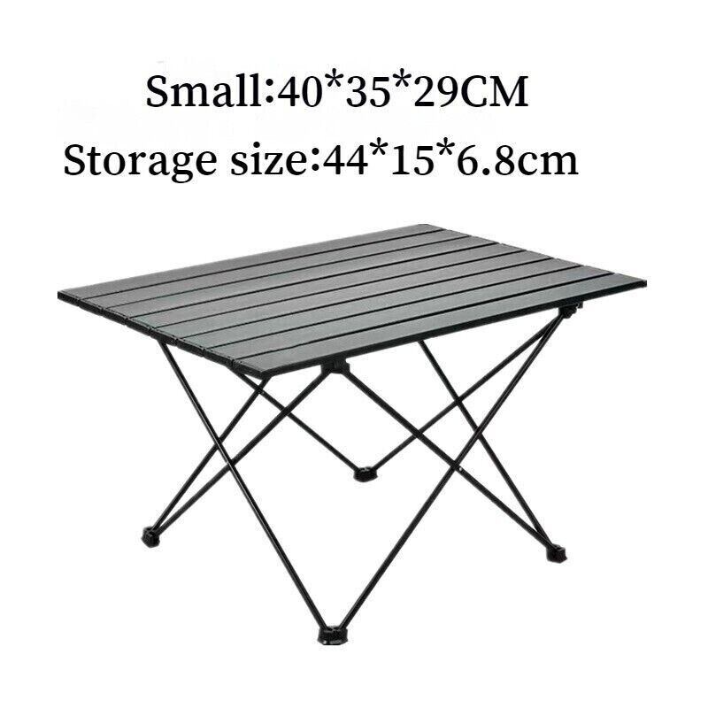 Aluminium Alloy Portable Mountain Camping Barbecue Table Folding Table S Size