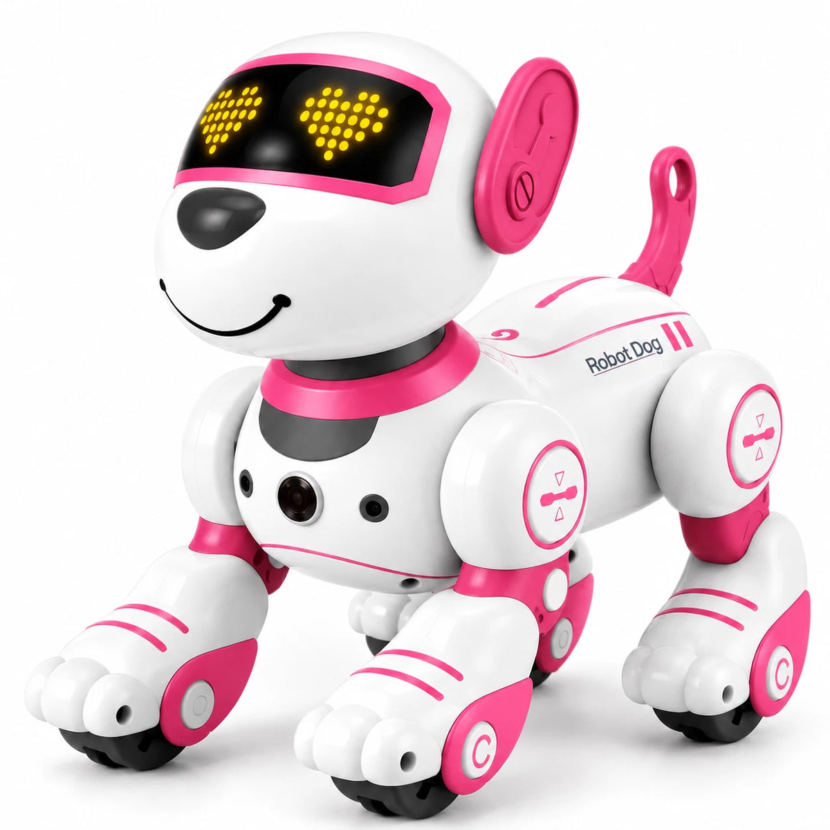 Remote Control Robot Dog Toy Dancing Stunt Touch Follow Light Sound Rechargeable