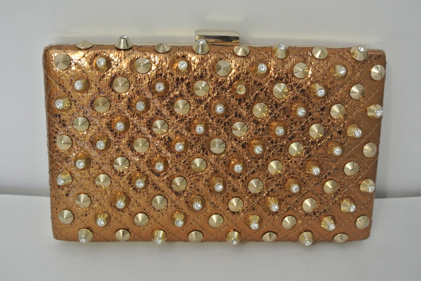 New Rivet Women Wallet Clutch Lady Purse Evening Handbag Ladies Party Bag