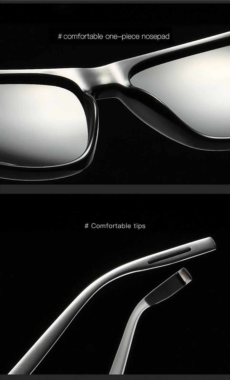 Men Stylish Polarized Sunglasses UV400 Anti-Glare Driving Finshing Sport Travel # 0733