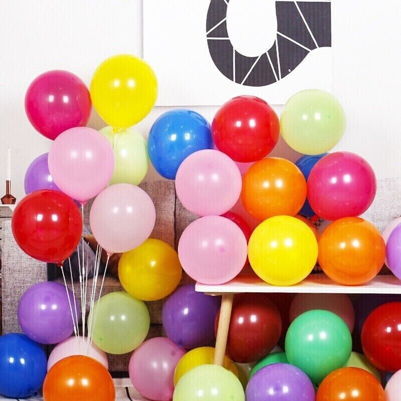 Birthday Party Wedding Room Layout Event Decoration Macaron Matte 10" Balloon