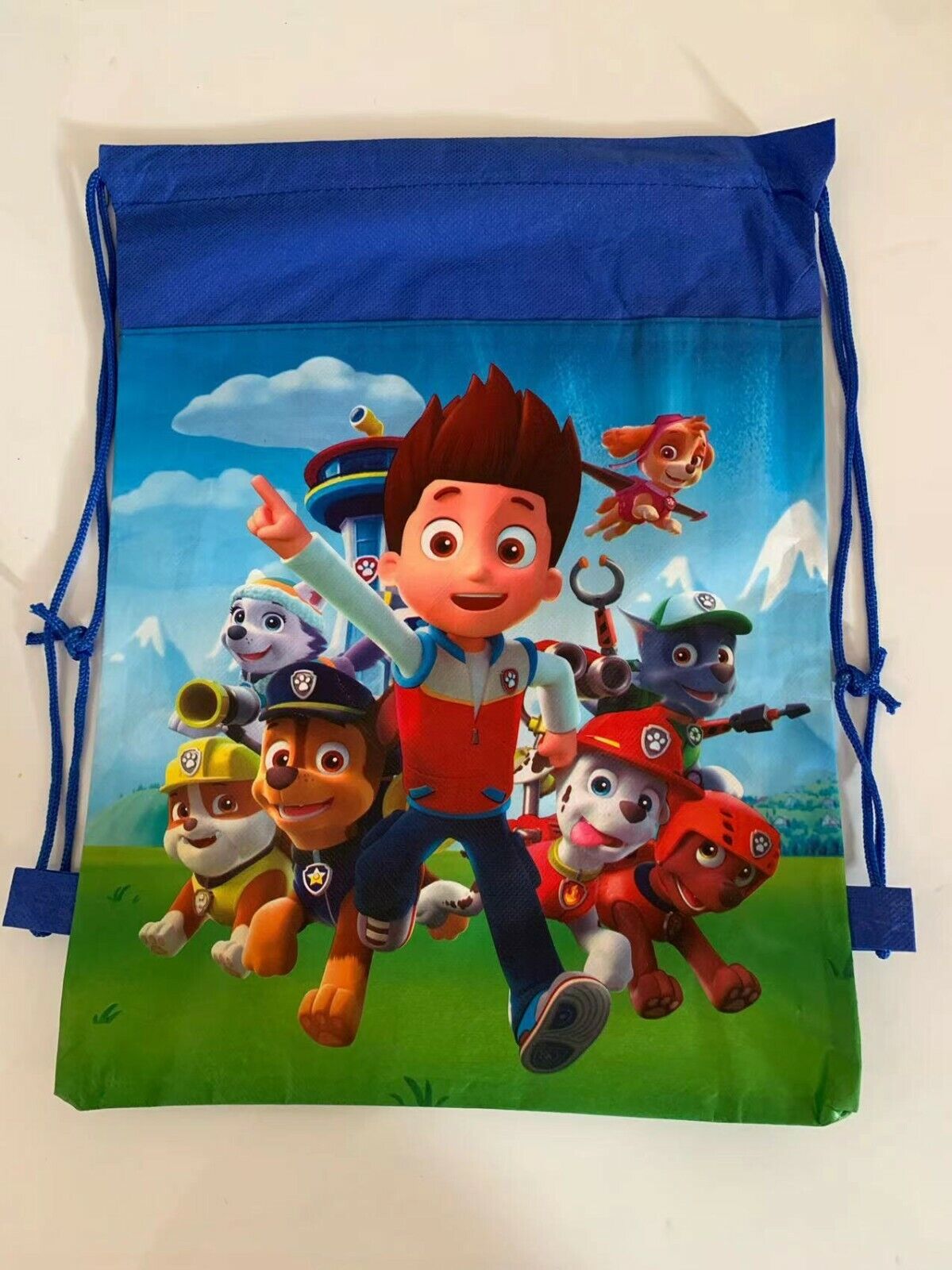 NEW Cartoon Drawstring Bag Library Girls Boys School Bag children kids Backpack