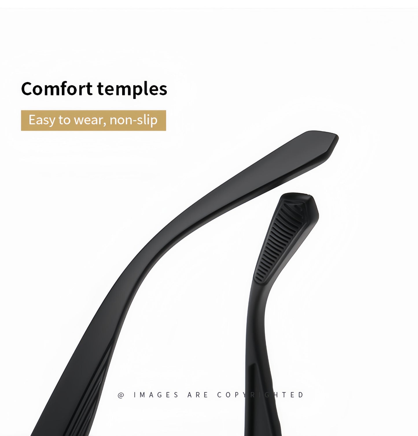 Men Polarized Sports Driving Sunglasse Anti-Glare UV Comfort Fit Cycling Running # TR7523