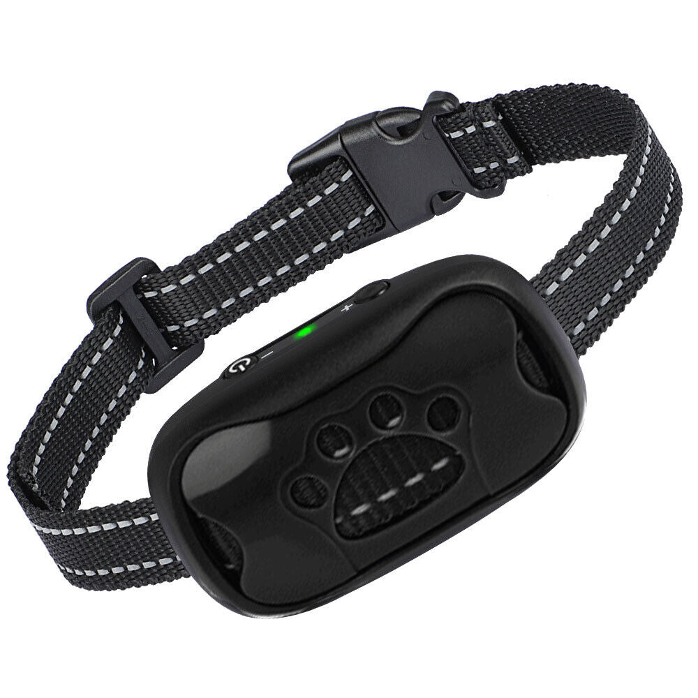 Waterproof Auto Anti Bark Dog Collar Stop Barking No-Shock Trainer Rechargeable