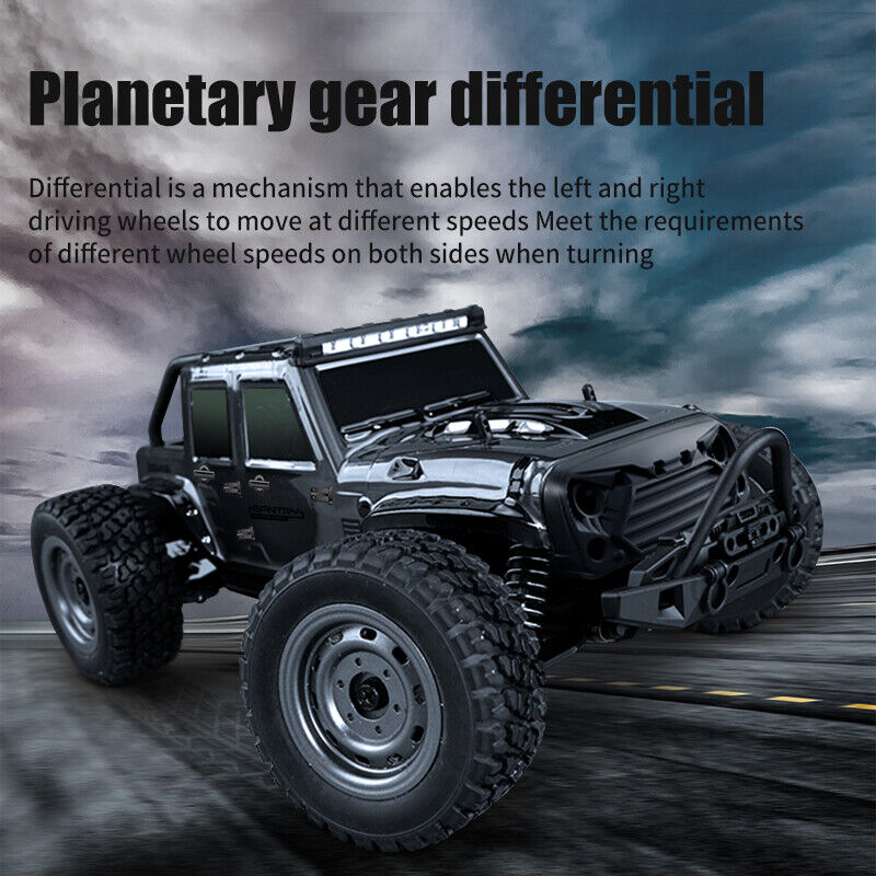 RC Car 38km/H Racing Toy Remote Control 1/16 4WD Big Foot off Road Monster Truck