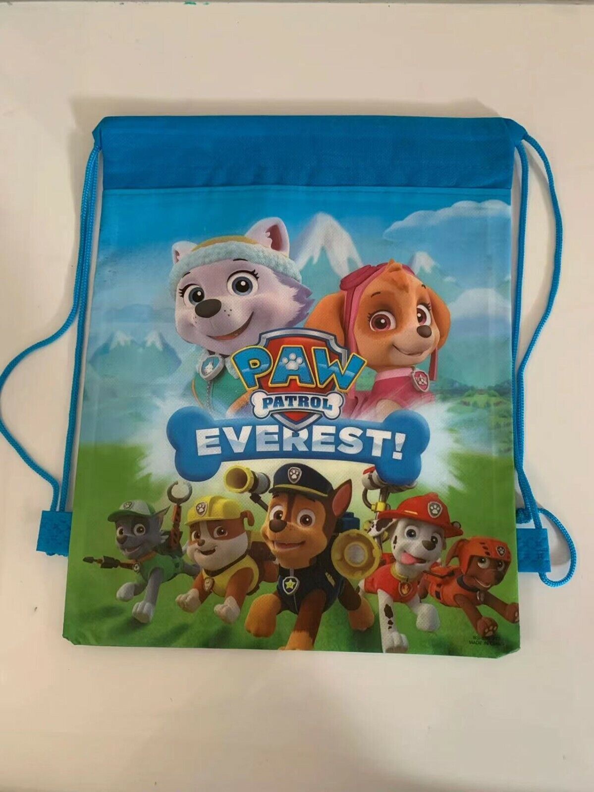 NEW Cartoon Drawstring Bag Library Girls Boys School Bag children kids Backpack