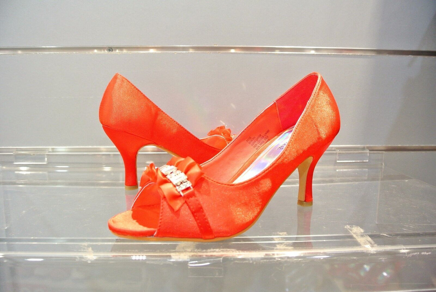 New Fashion Women Shining Ball Ventilate Mid Heel Party Wedding Work Date Shoes