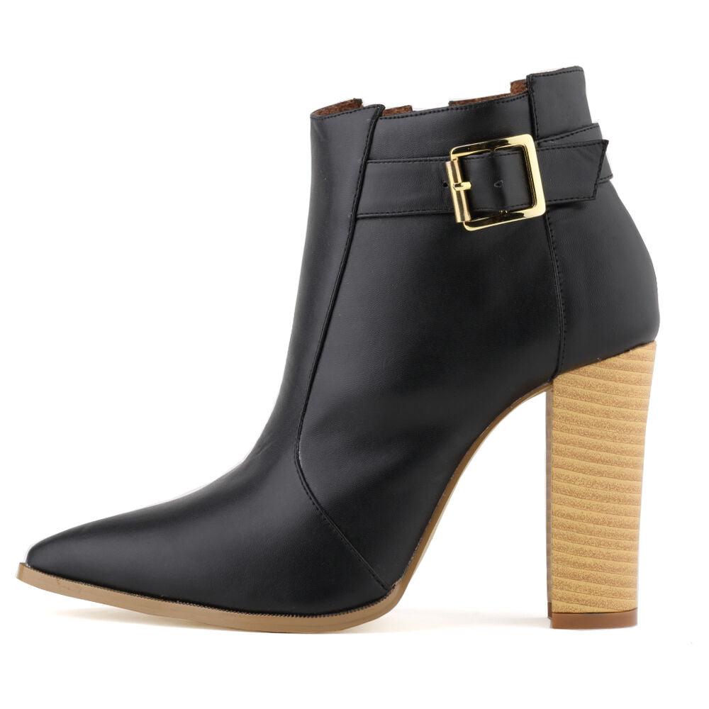 NEW FASHION EVERYDAY QUALITY WOMEN LADIES HIGH HEELS CASUAL ANKLE BOOTS SHOES