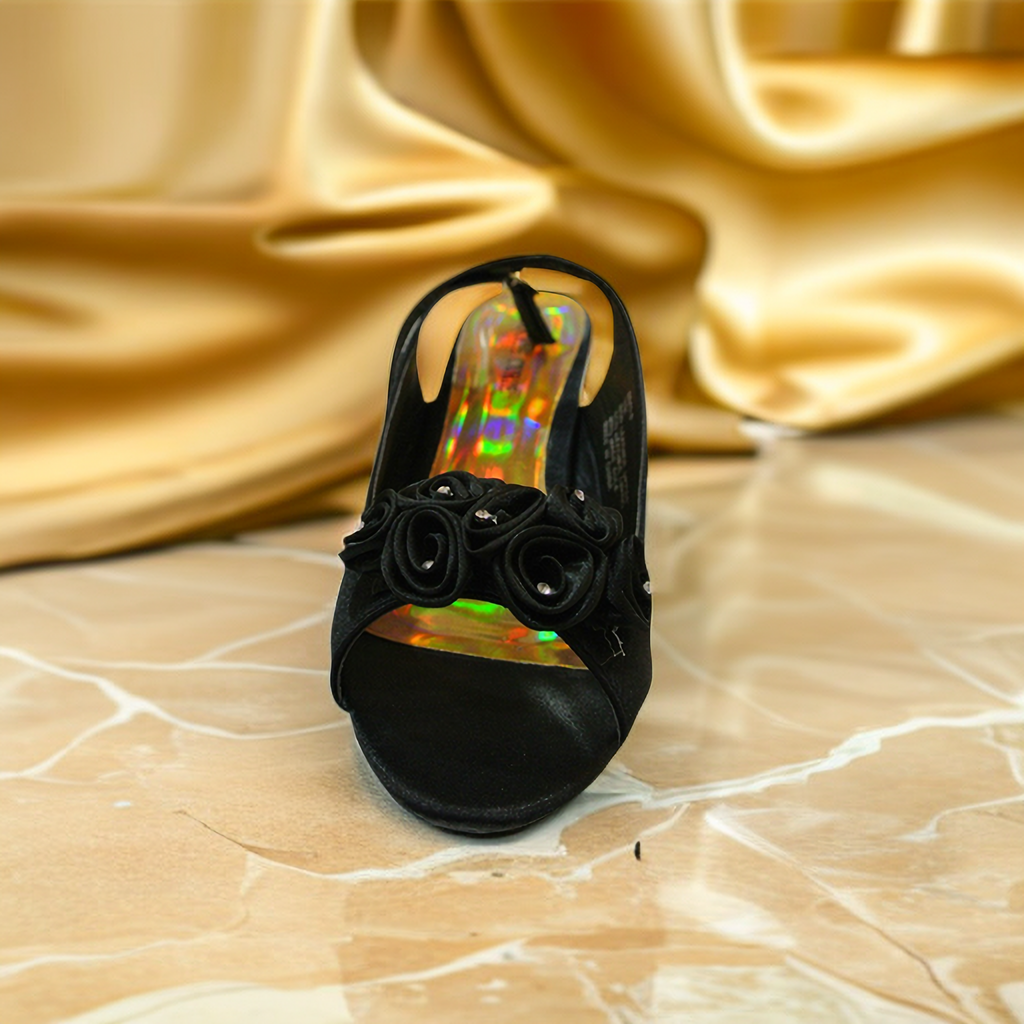 Elegant Women Shining Diamante Fish Mouth Date Evening Wedding Ball Party Shoes