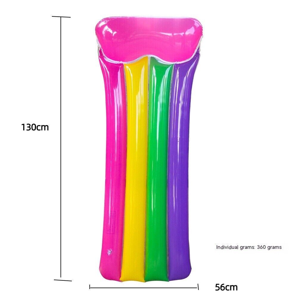 Children's Inflatable Surfboard Float Row Water Skis Float Row Flamingo Bed