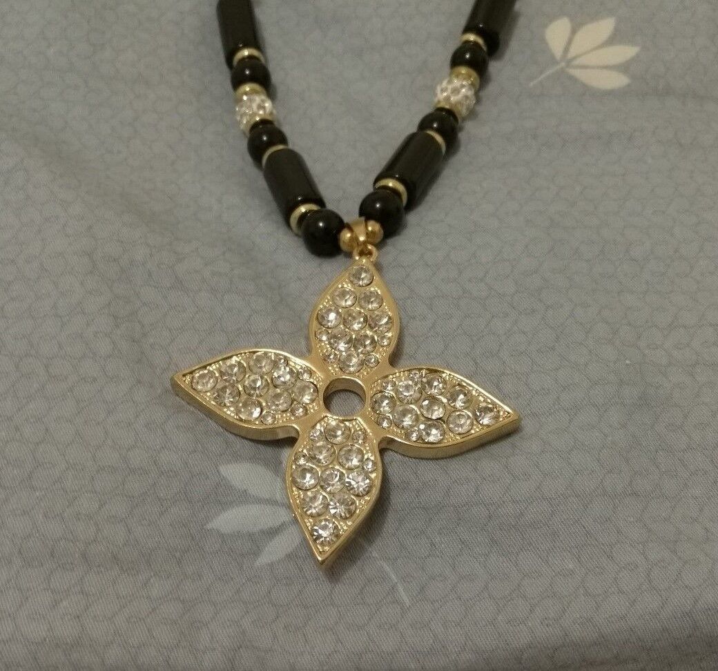 New Women Rhinestone Chain Crystal Necklace Pendant Lady's Fashion Jewelry