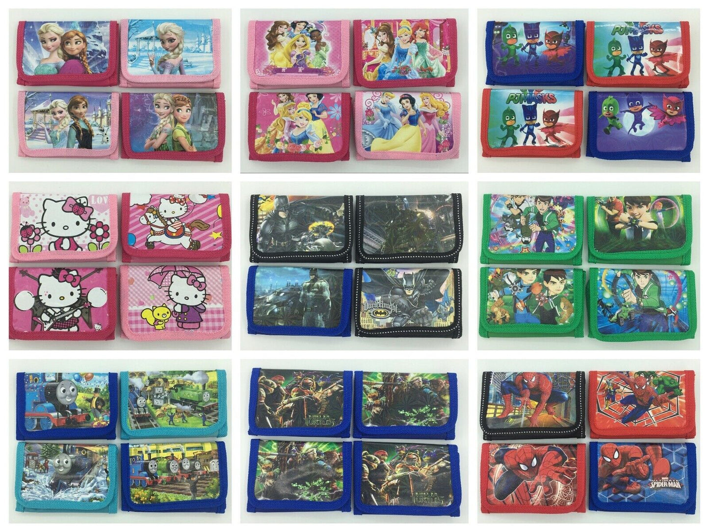 New kids Children Boys Girls Party Gift Idea Carton Cute Anime Purse Wallets