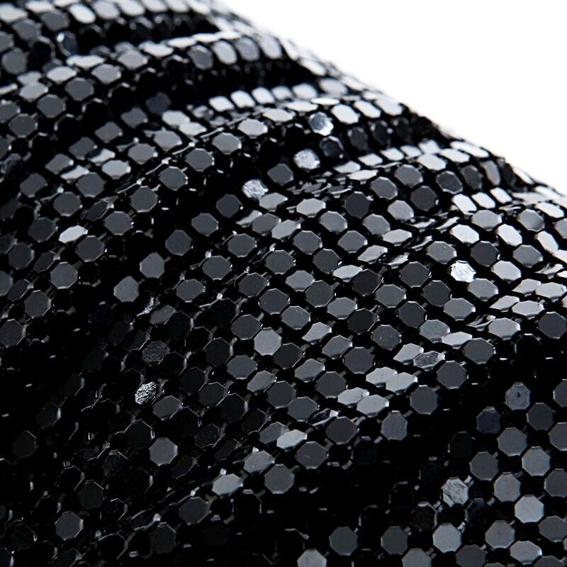 Women Prom Cocktail Pleated Weave Evening Clutch Satin Wedding Bridal Party Bag