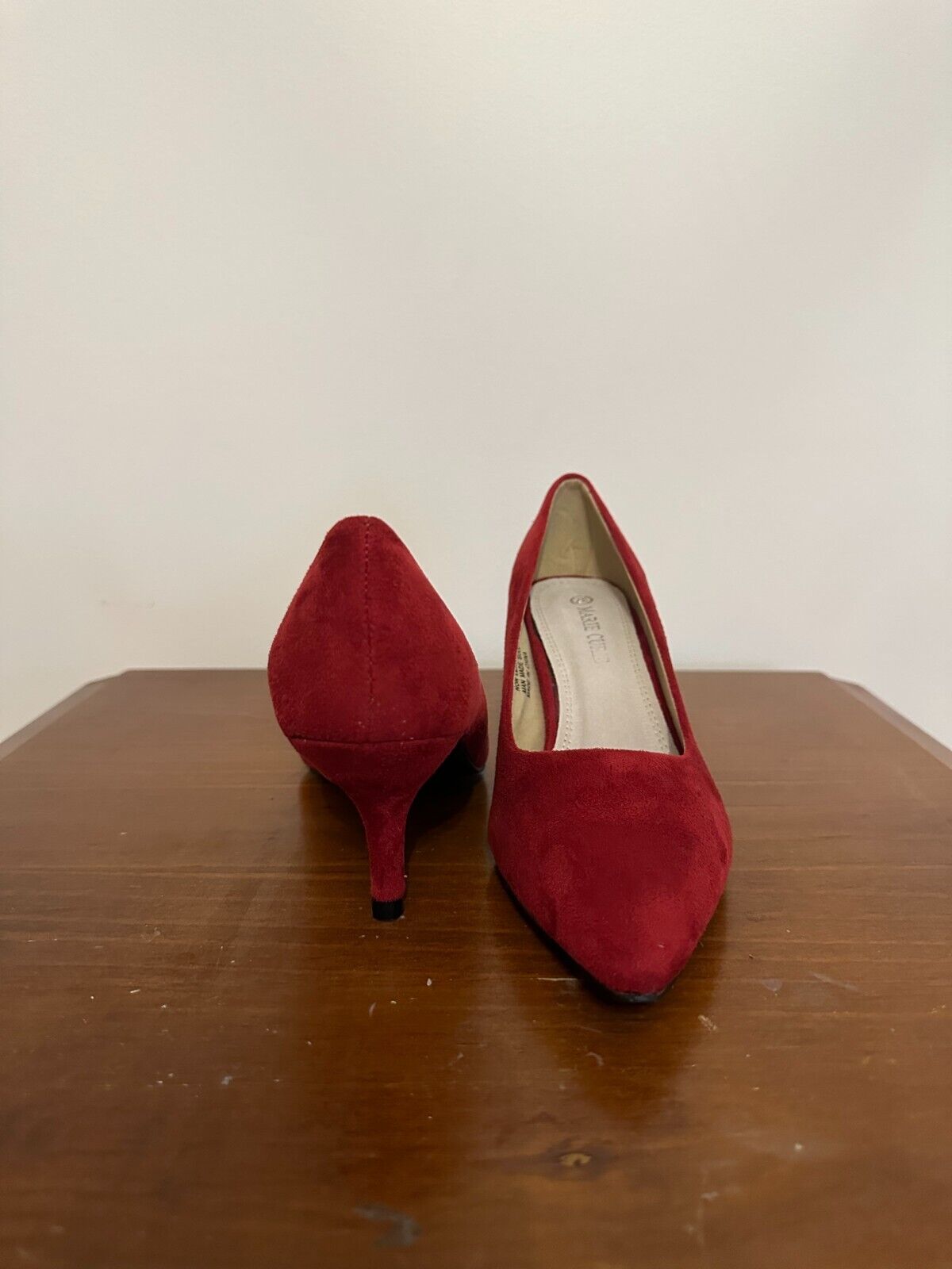 Fashion Classic Mid Heel Pumps Toe Court Work Office Women Ladys Shoes Patent