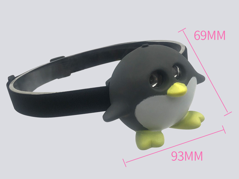 Cartoon Animal Headlamp LED Children's Headlamp SOS Flashlight Children's Gift