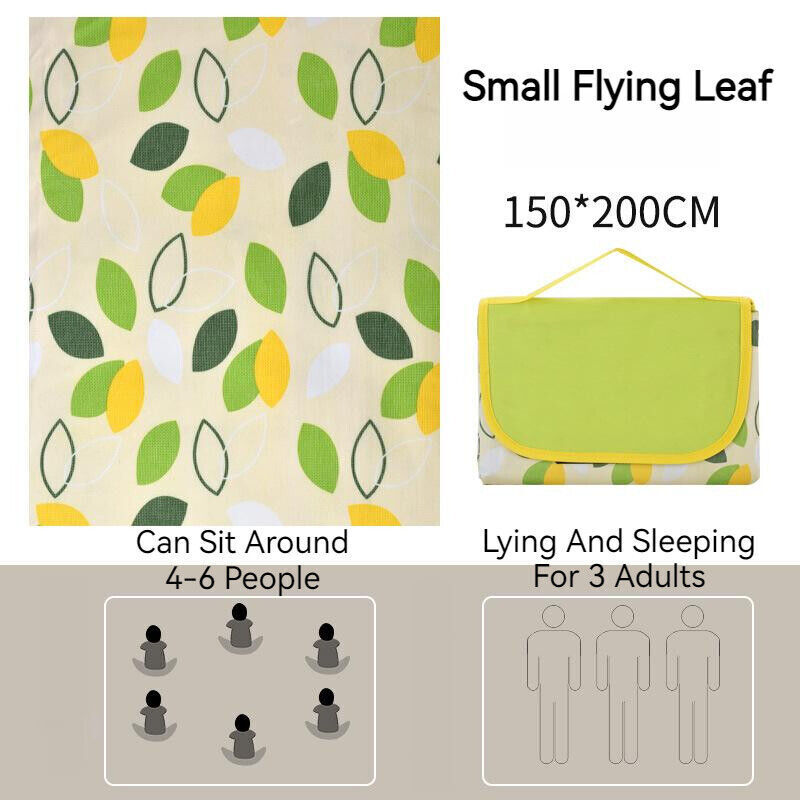 Outdoor Thickened Waterproof Portable Foldable Lawn Park Beach Party Picnic Mat