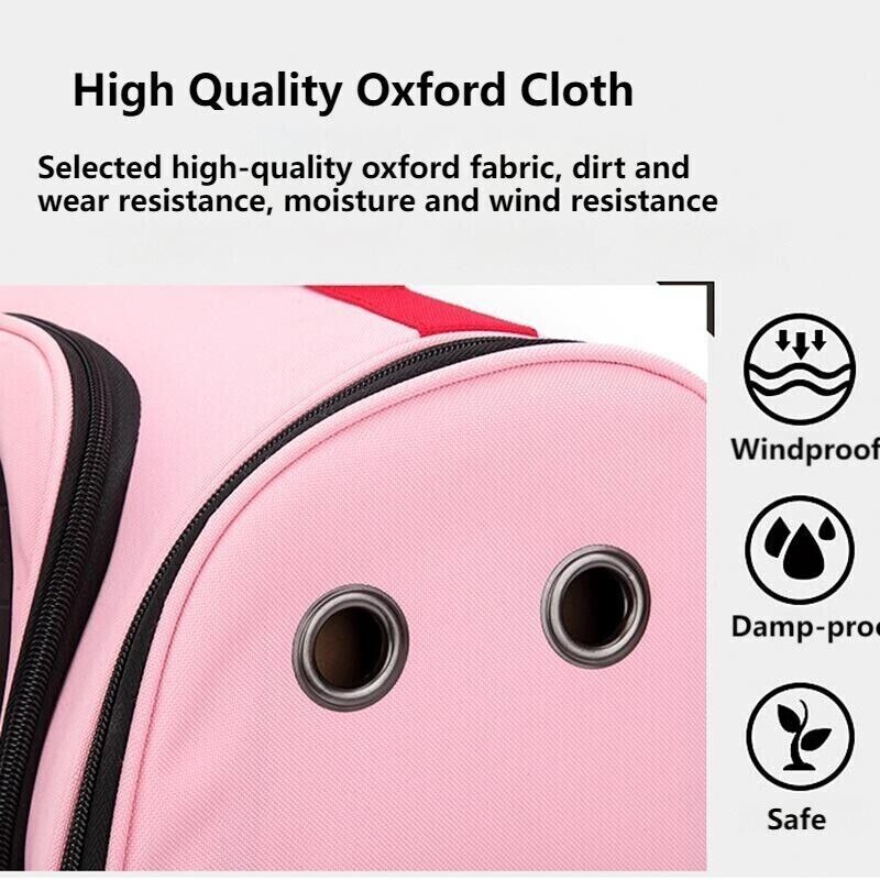 Pet Outdoor Portable Breathable Backpack Cat Dog Space Capsule Shoulder Bag