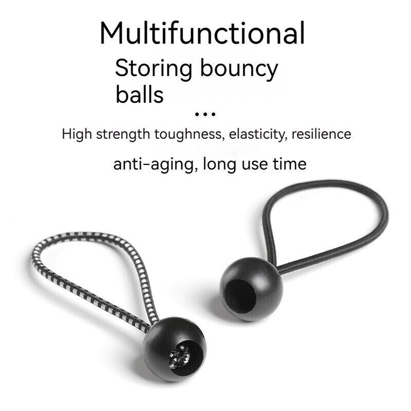 Outdoor Canopy Fixed Bind Elastic Cord Ties Elastic Ball Rubber Bands Tent Clips