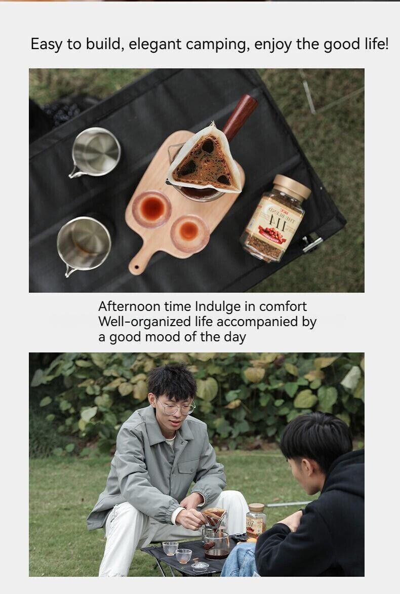 Outdoor Camping Portable Stainless Funnel Coffee Filte CupCoffee Drip Holder