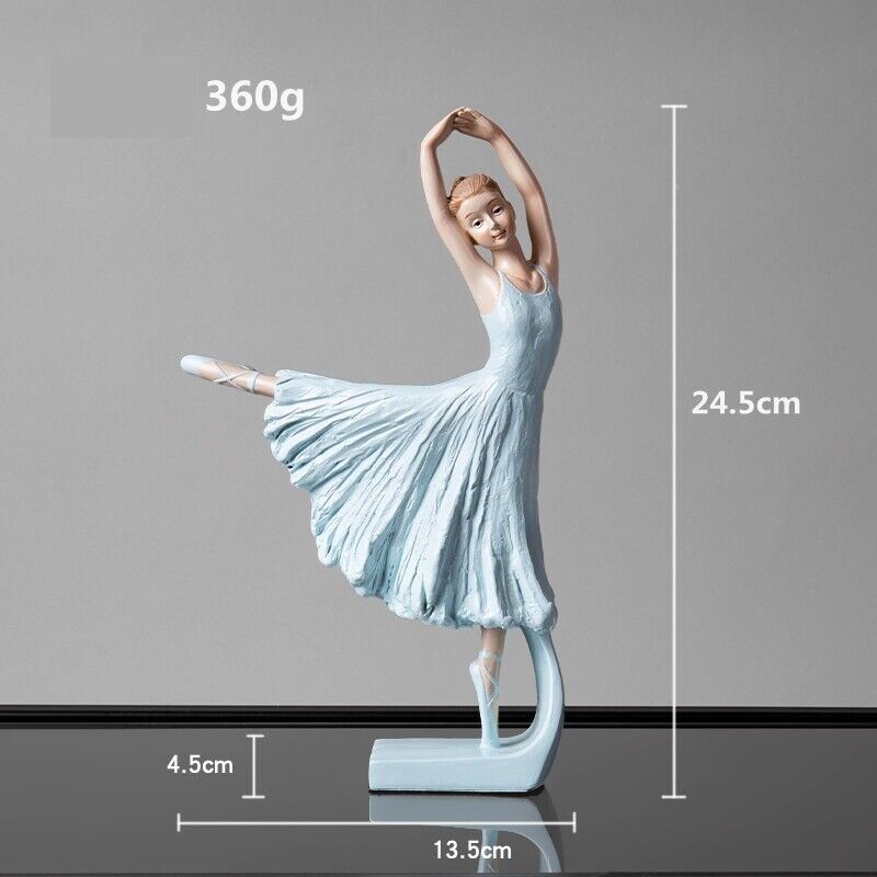 Fresh Birthday Table Gift Idea Resin Decoration Dance Ballet Girl Figurine