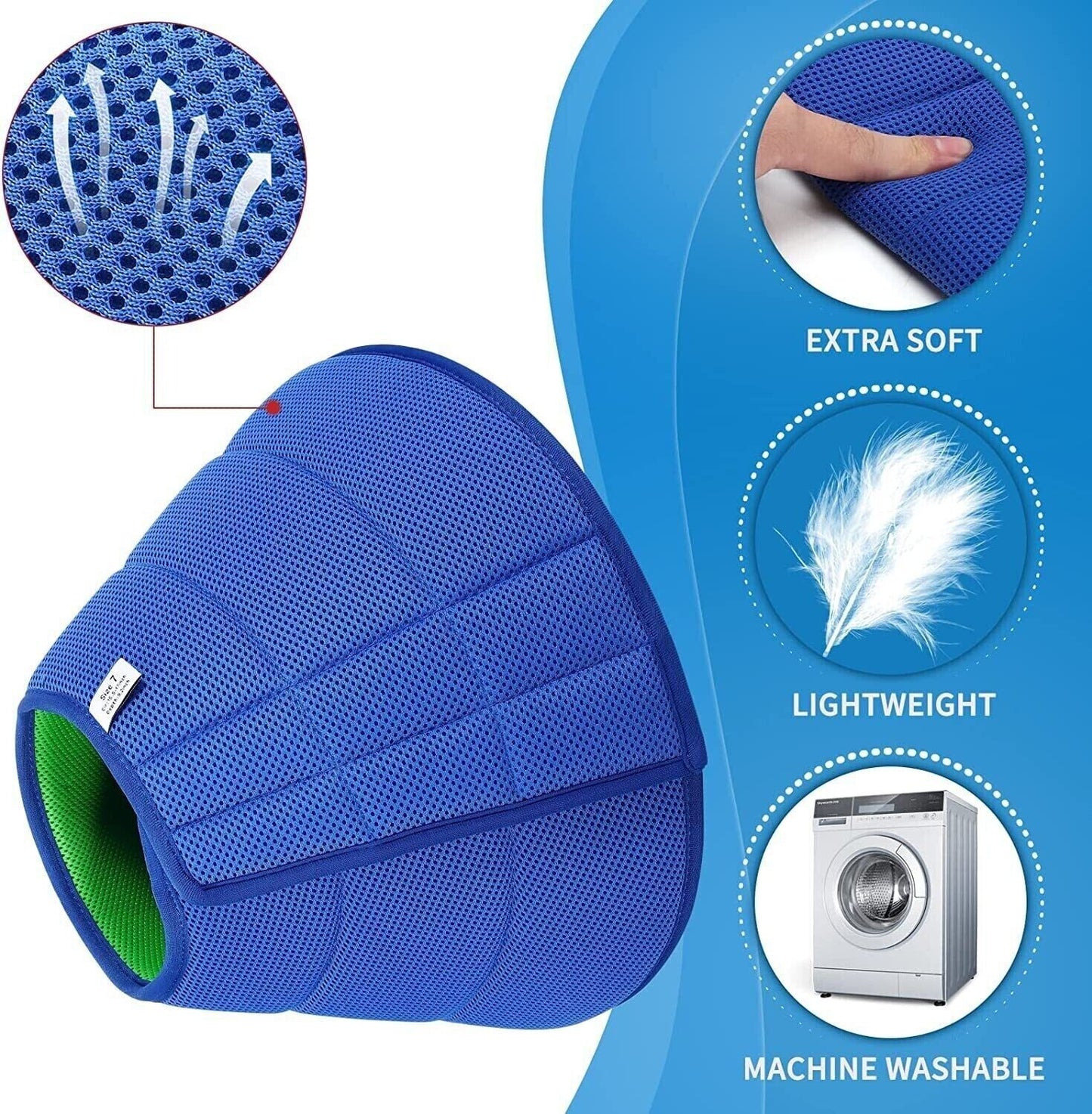 Pet Safety Elizabethan Neck Collar Cat Dog Anti-Bite Scratching Protective Care