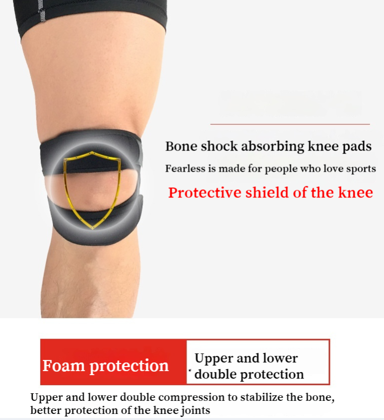 Sports Patella Belt Basketball Fitness Running Protect Knee Strap Breathable