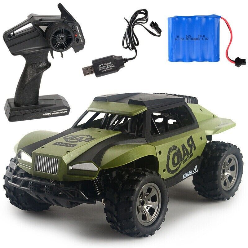 High Speed 2.4GHz Off Road Vehicle Remote Control Electric Car 1:18 Toy Boy Gift