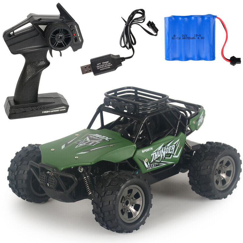 RC Car Racing Toy Remote Control 1/18 Big Foot off Road Monster Truck Toy Gift