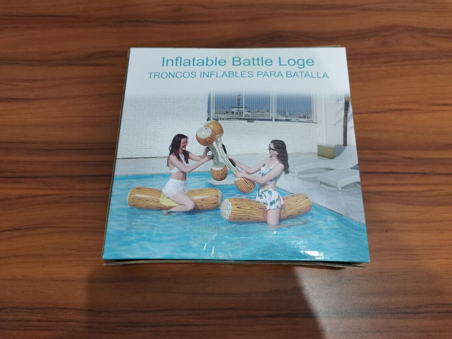 Adult Kids Pool Inflatable Float Sports Toys Party Swimming Battle Boat Hammer