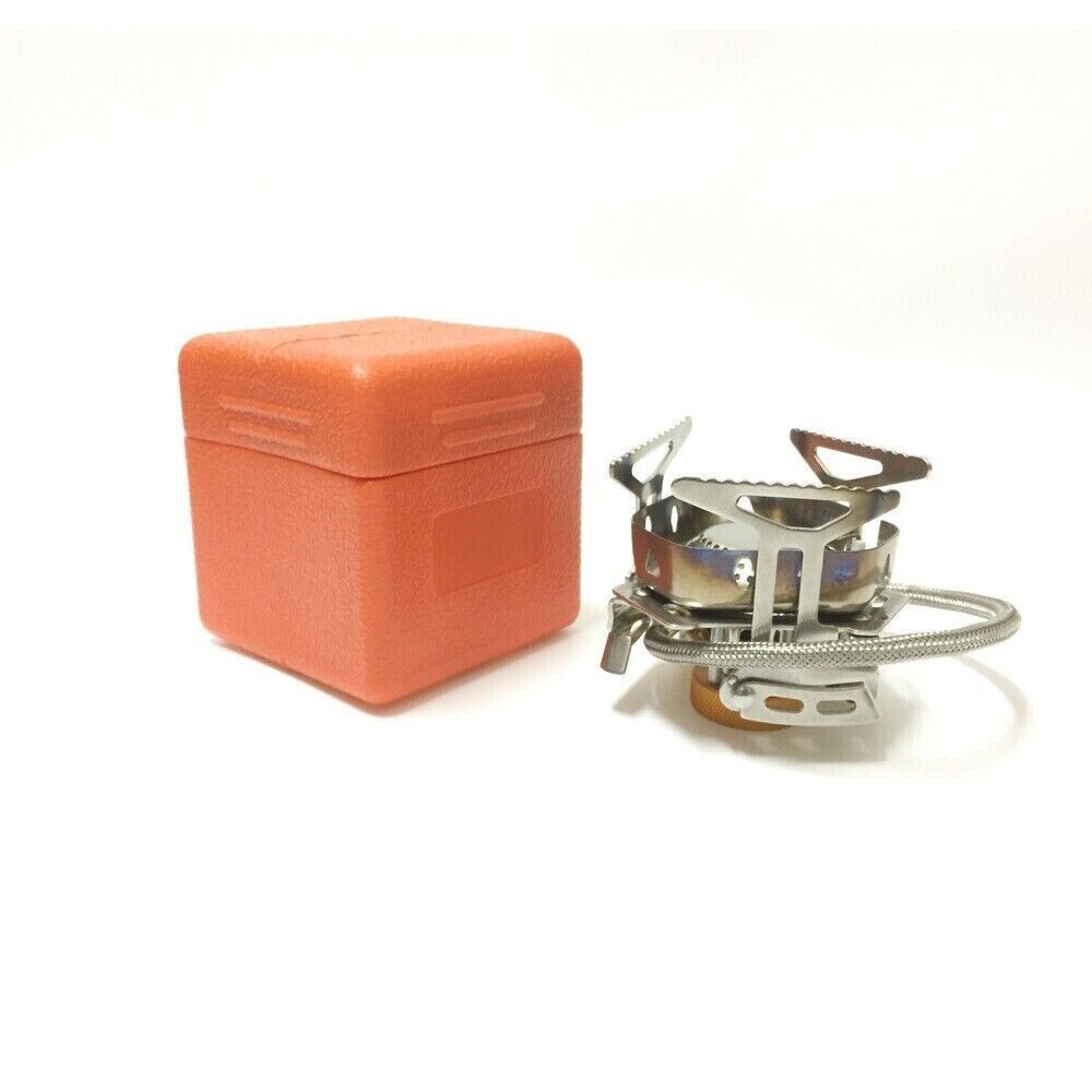 New Outdoor Portable Camping Stainless Steel Picnic Windproof Gas Stove Head